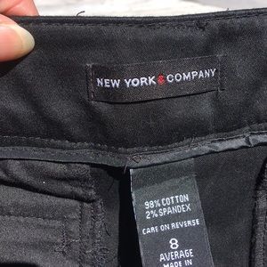 New York & Company Pants - NEW YORK & CO 🌺 BLACK CHINO PANTS Women’s 8 L31 New York & Company Pants - NEW YORK & CO 🌺 BLACK CHINO PANTS Women’s 8 L31